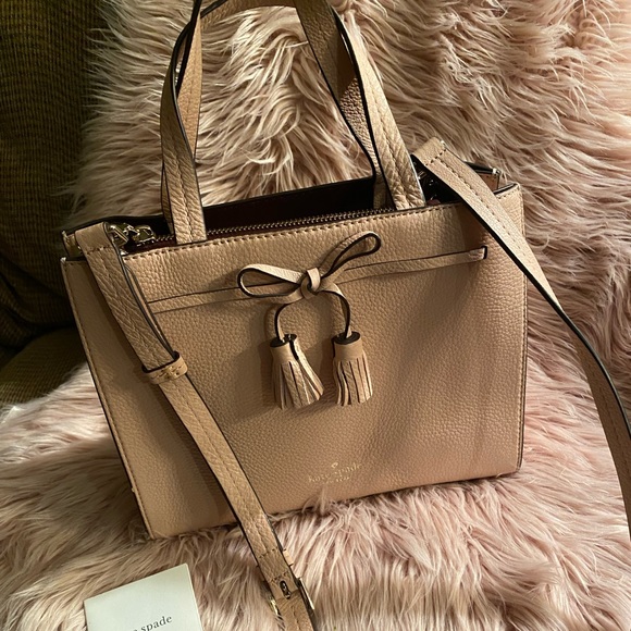 Kate Spade Hayes Street Satchel Bag EUC - Picture 3 of 14